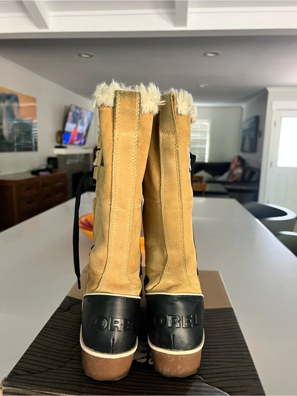 Sorel Tivoli High II Women's Winter Boots in Tan